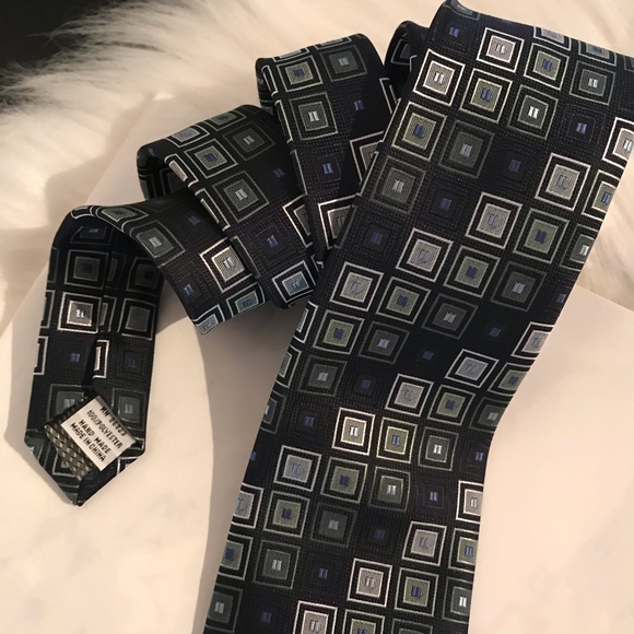 Ron Chereskin Geometric Print Tie - Picture 4 of 6